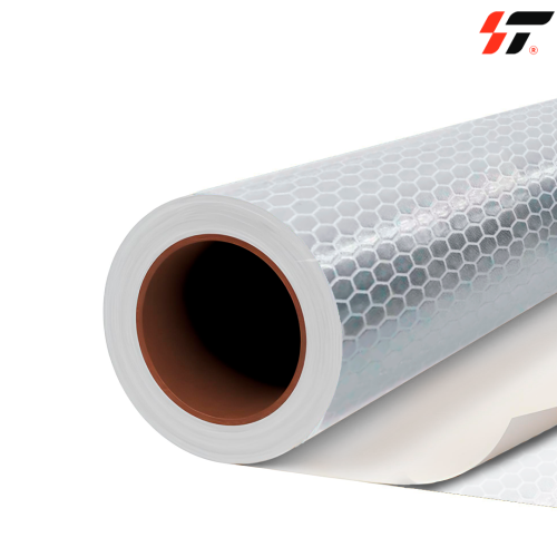 Светоотражающая пленка 7001 Соты белая (1,22*45,7м)